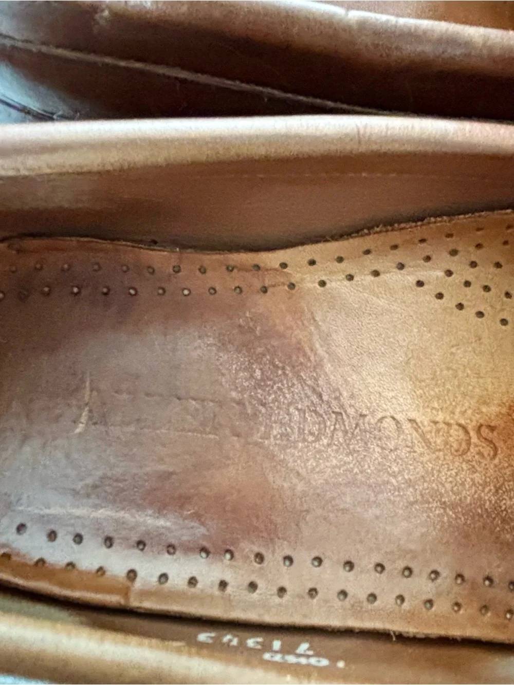 Allen Edmonds Classic Brown Leather Penny Loafers - Men's Dress Casual Sz 10.5 D